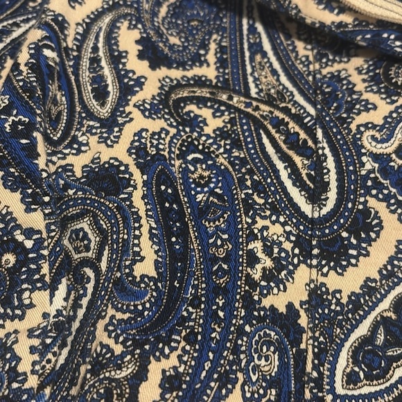 Diane Von Furstenberg Paisley Skinny Pant size 6 - Picture 11 of 12